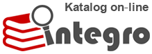 Logo z napisem katalog on-line.