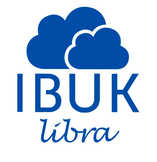 Niebiesko-białe logo.