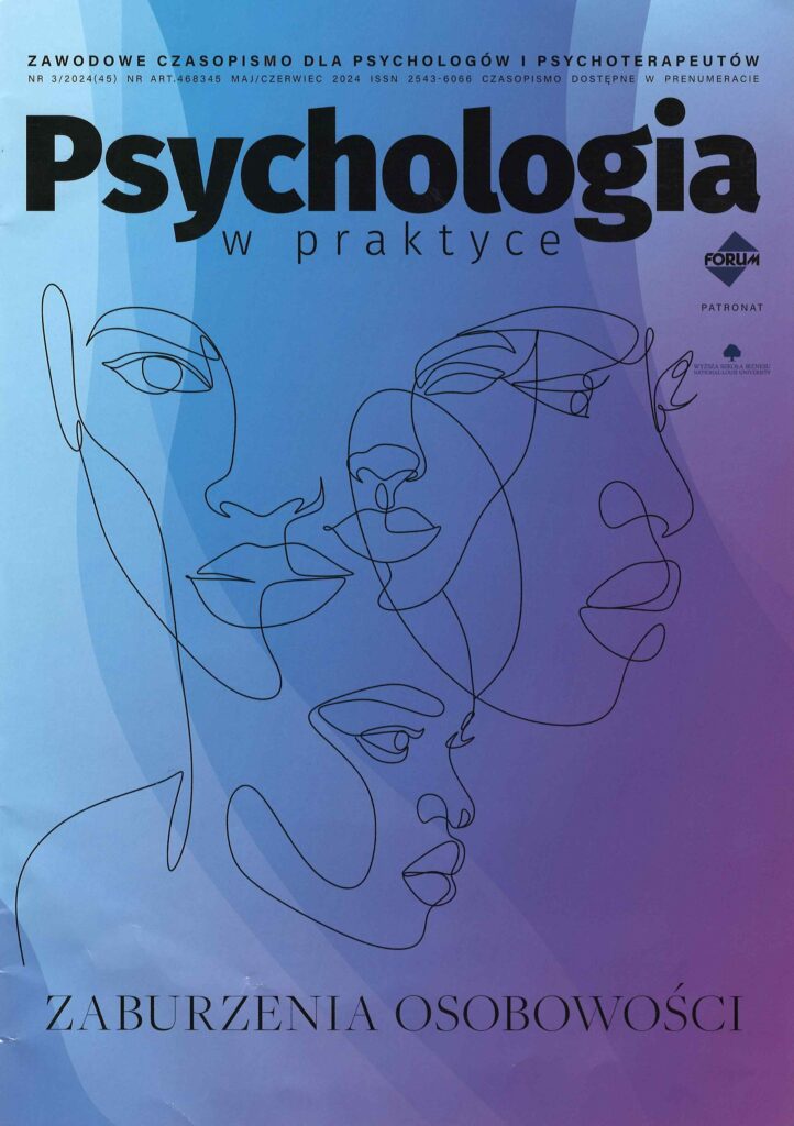 okładka czasopisma Psychologia w Praktyce nr 3/2024