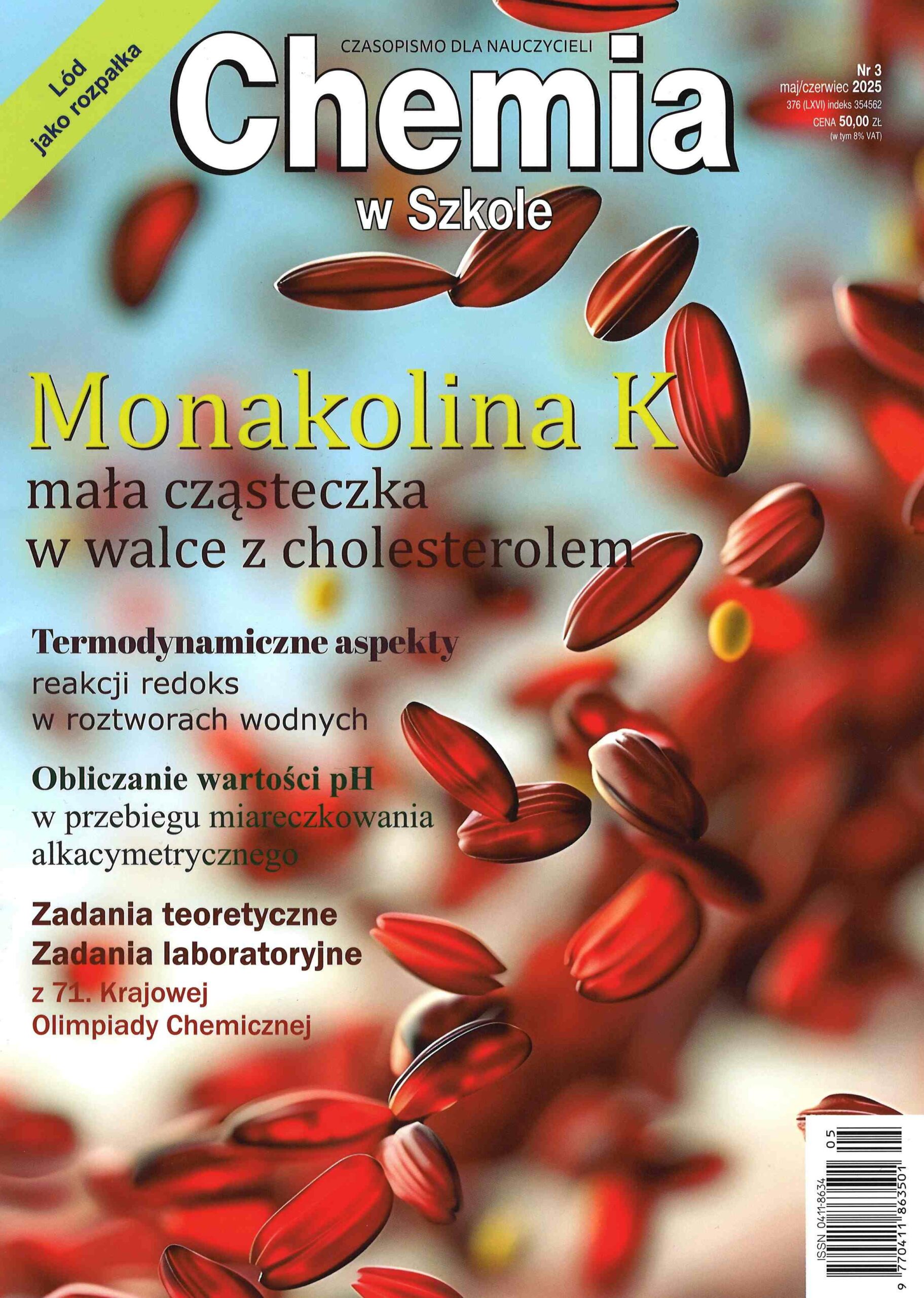 okładka czasopisma Chemia w Szkole nr 3/2025