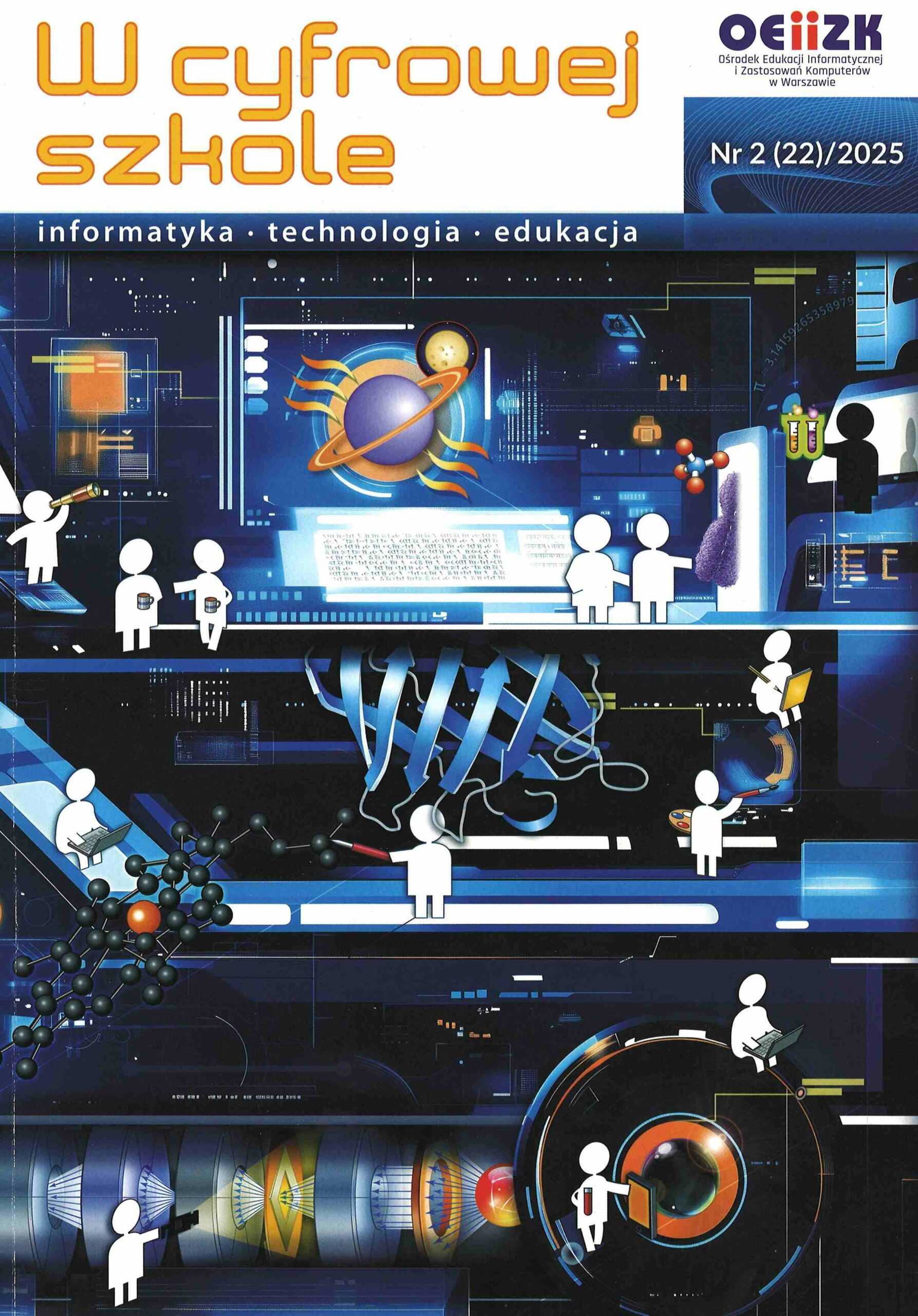 okładka czasopisma W Cyfrowej Szkole nr 2/2025