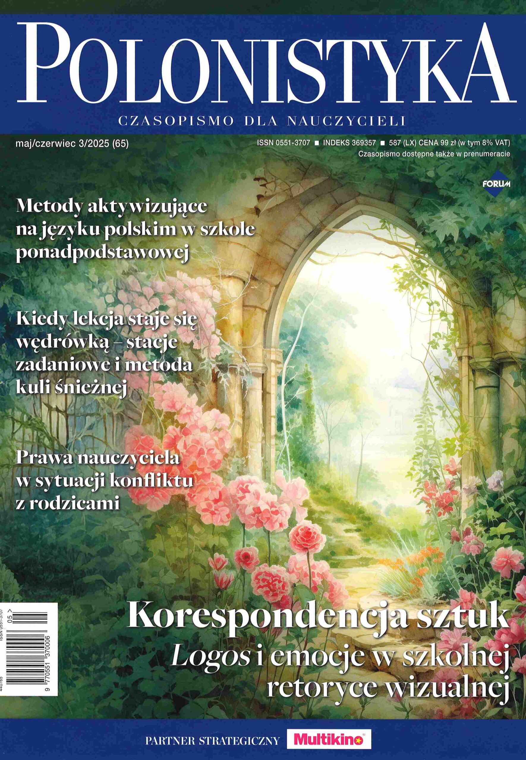 okładka czasopisma Polonistyka nr 3/2025