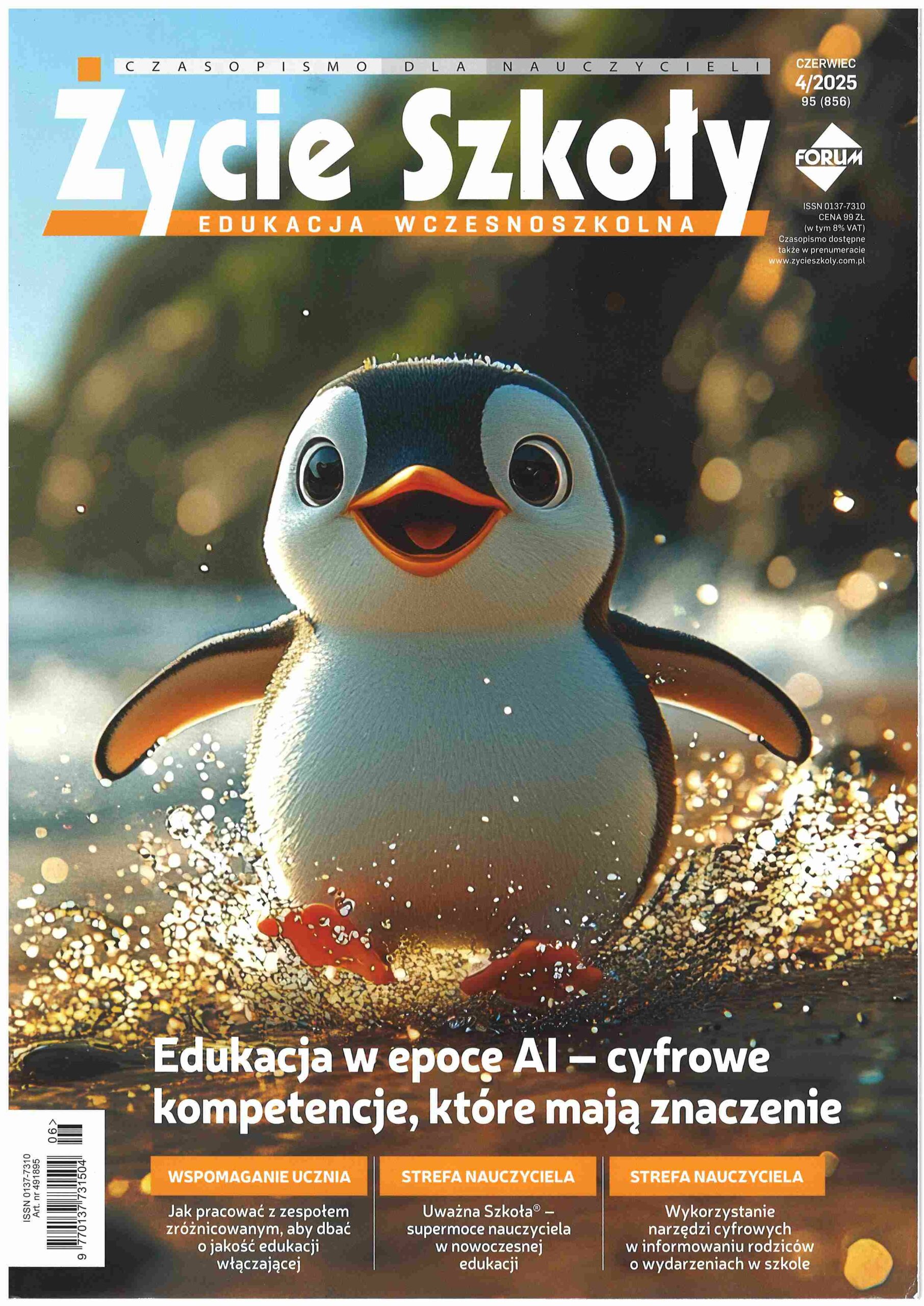 okładka czasopisma Życie Szkoły nr 4/2025