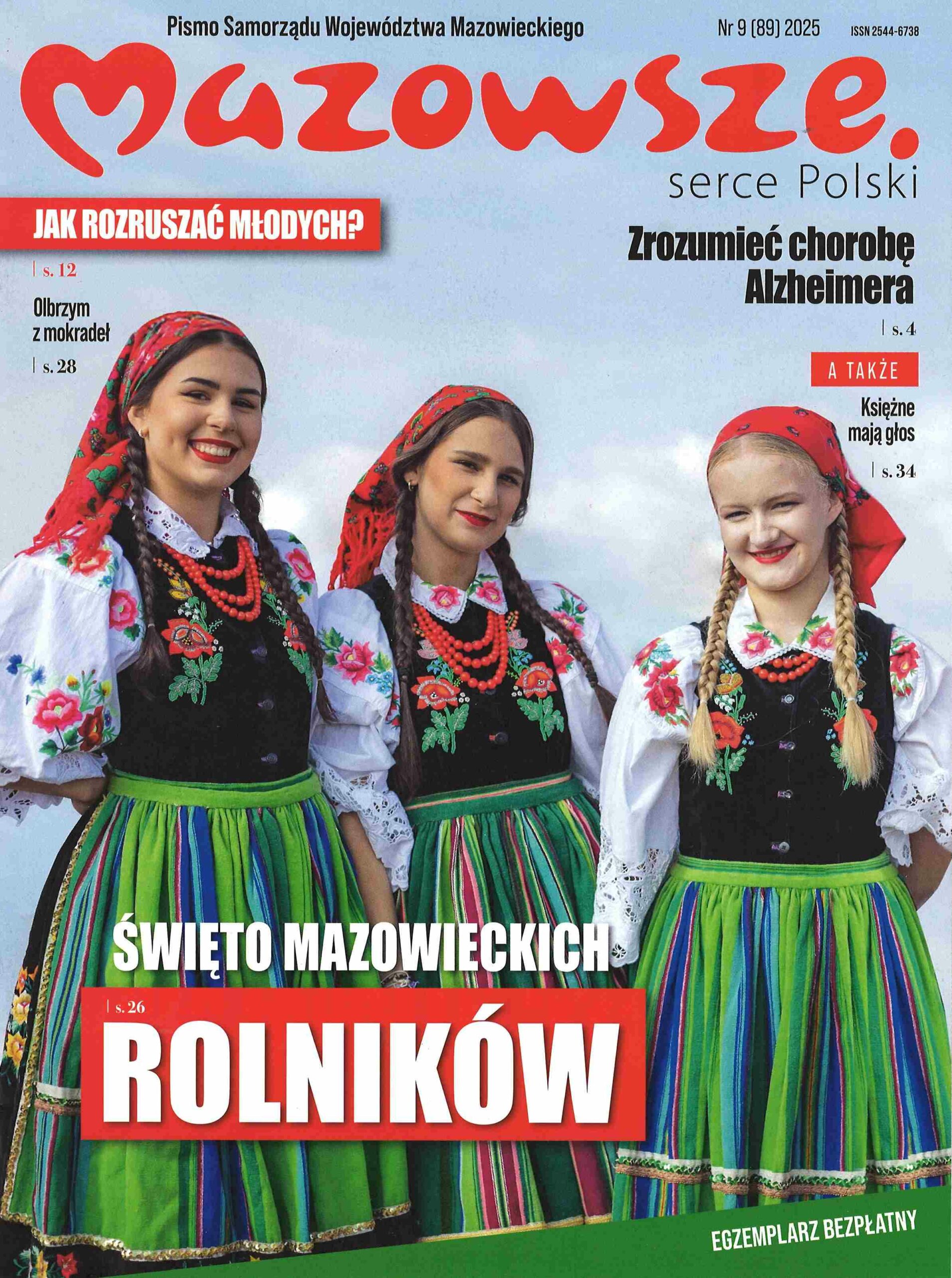 okładka czasopisma Mazowsze nr 9/2025