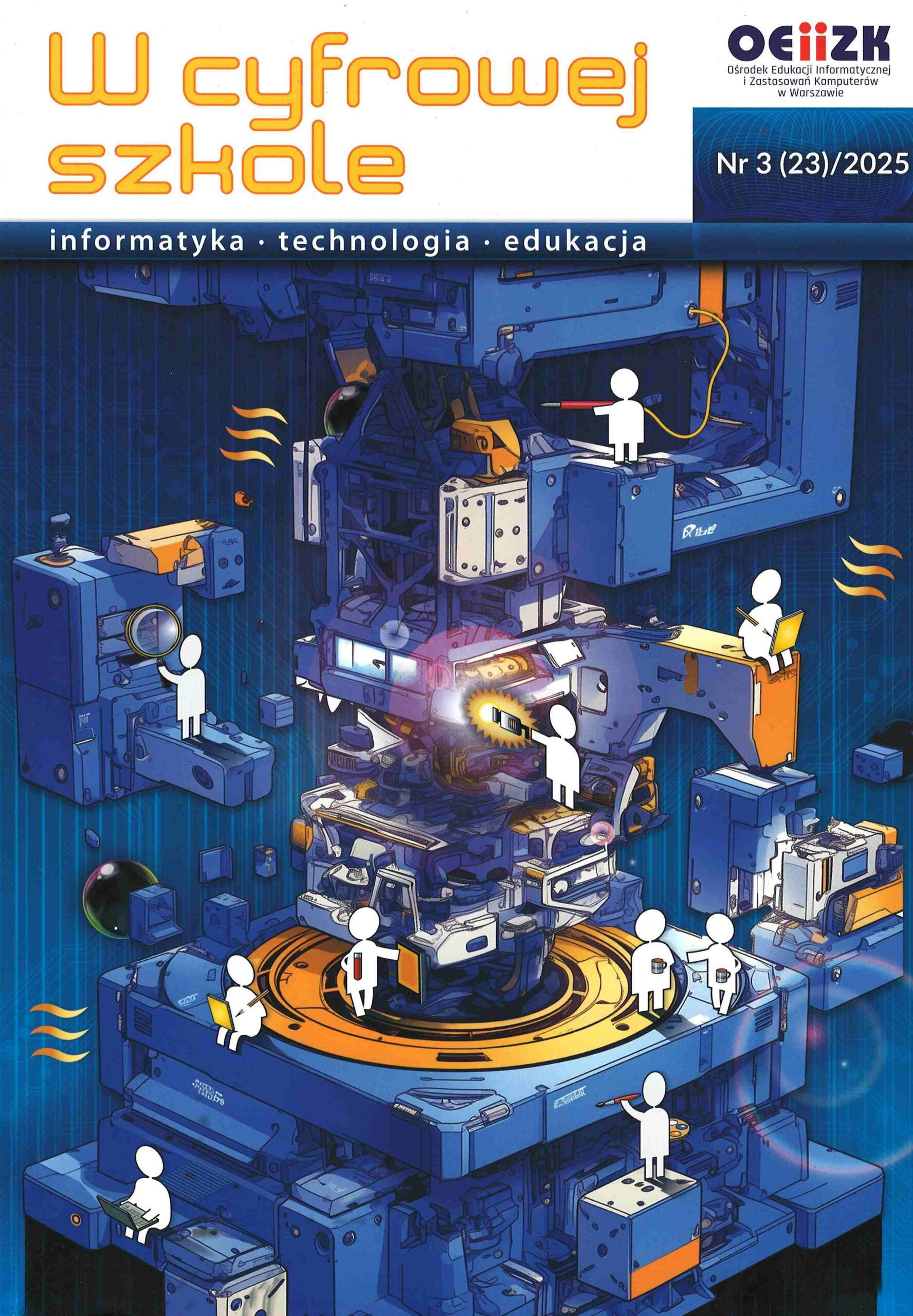 okładka czasopisma W Cyfrowej Szkole nr 3/2025