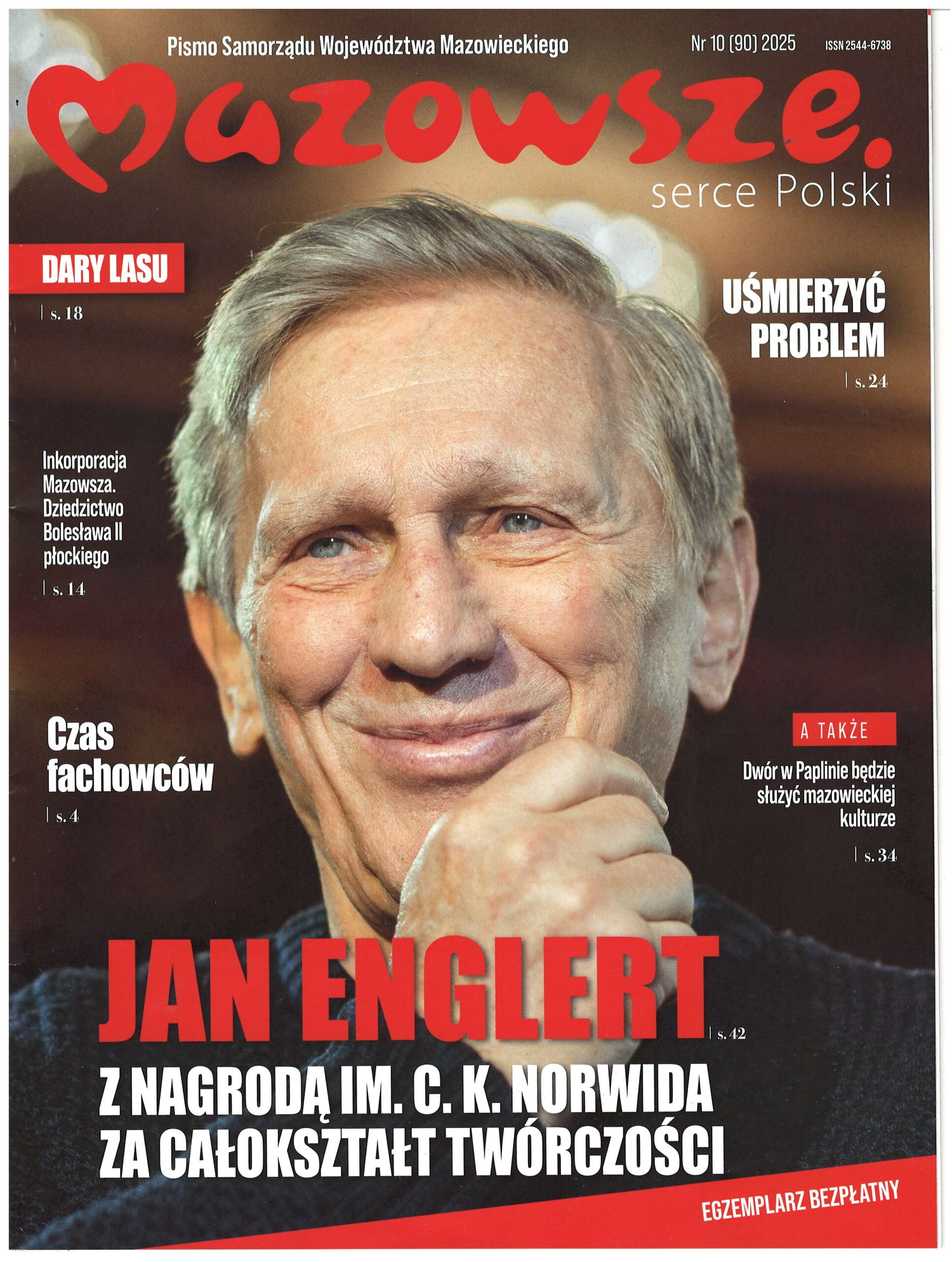 okładka czasopisma Mazowsze nr 10/2025