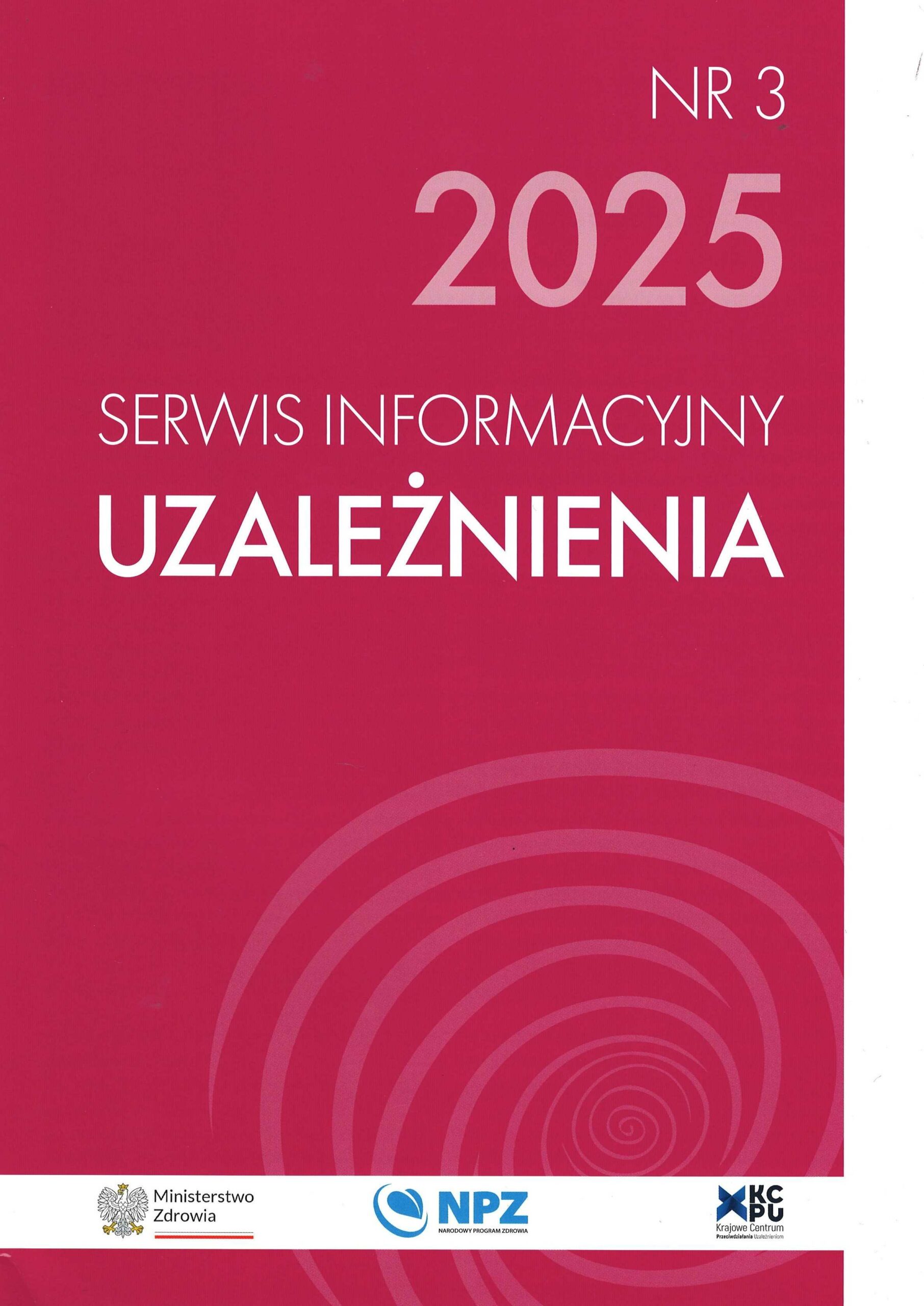 okładka czasopisma Serwis Informacyjny Uzależnienia nr 3/2025
