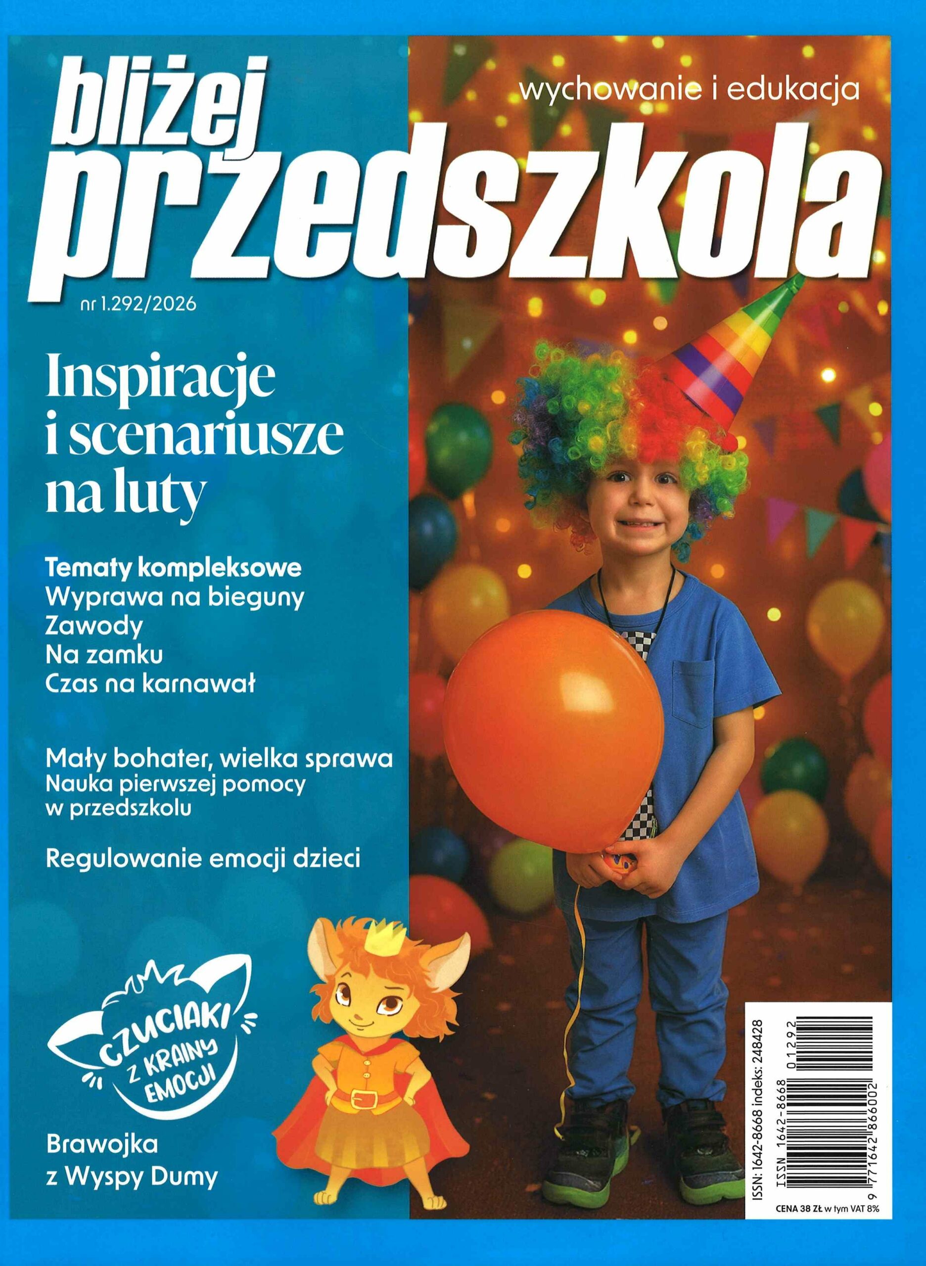 okładka czasopisma Bliżej Przedszkola n4 1/2026