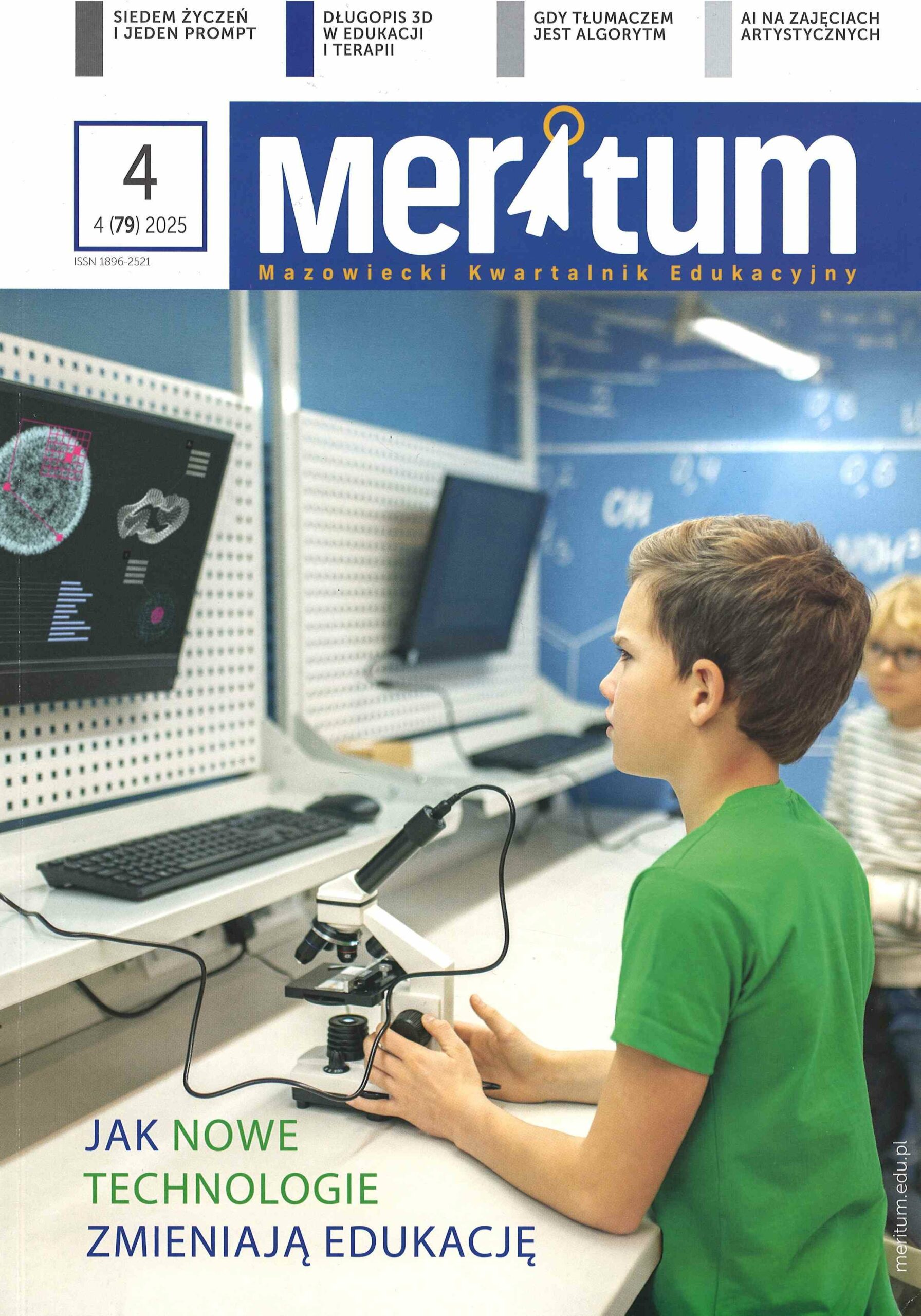 okładka czasopisma Meritum nr 4/2025