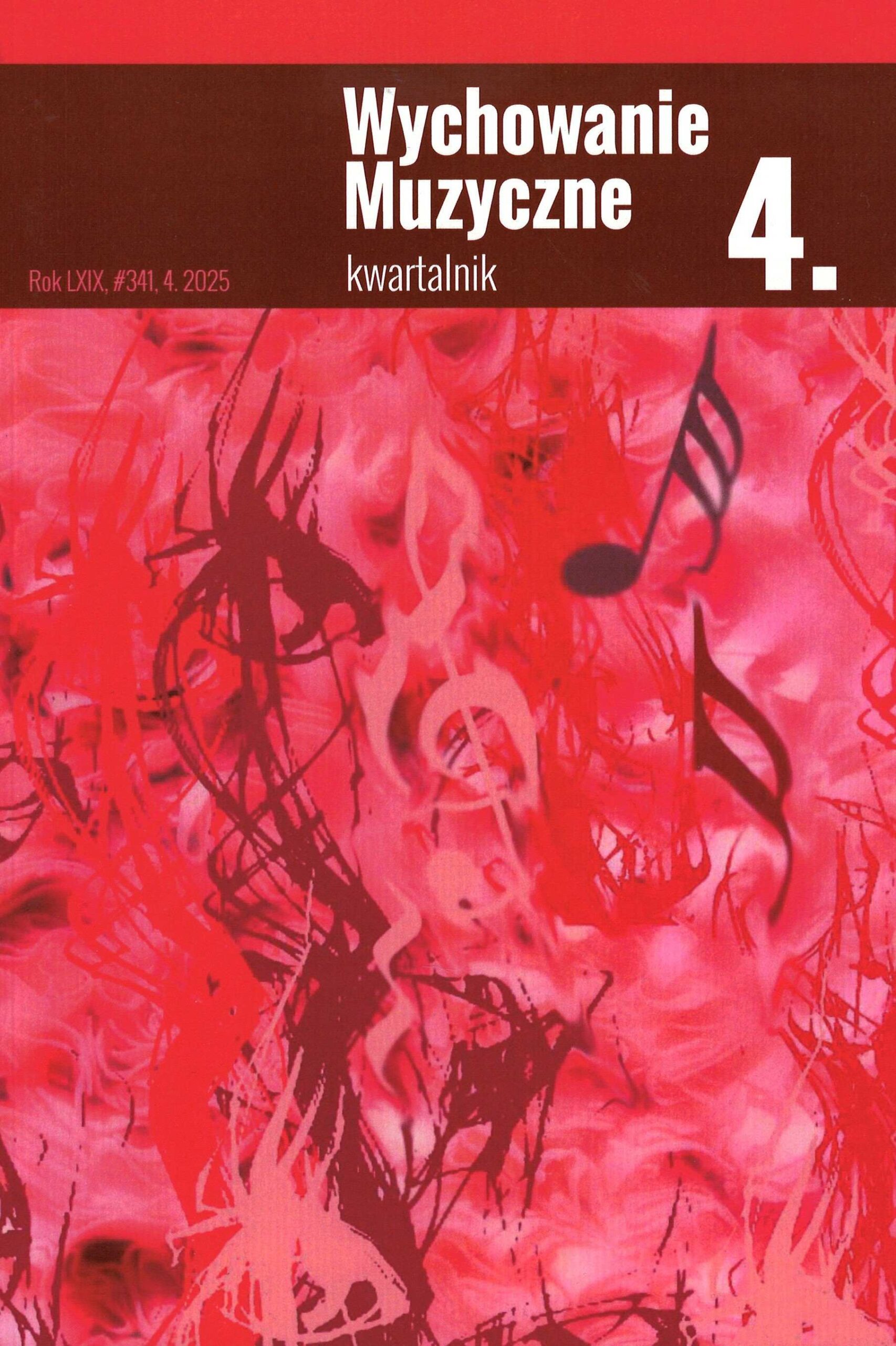 okładka czasopisma Wychowanie Muzyczne nr 4/2025