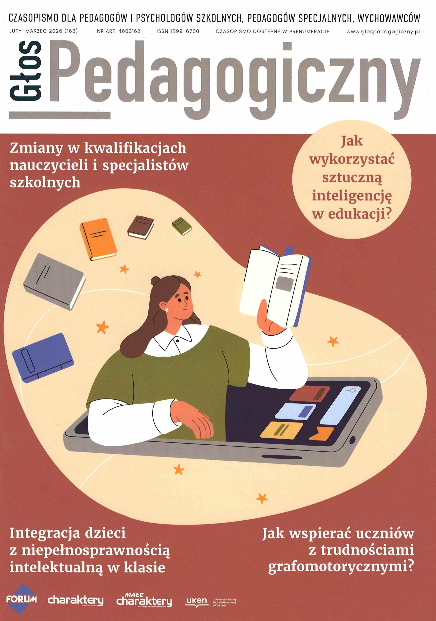 okładka czasopisma Głos Pedagogiczny luty/marzec 2026