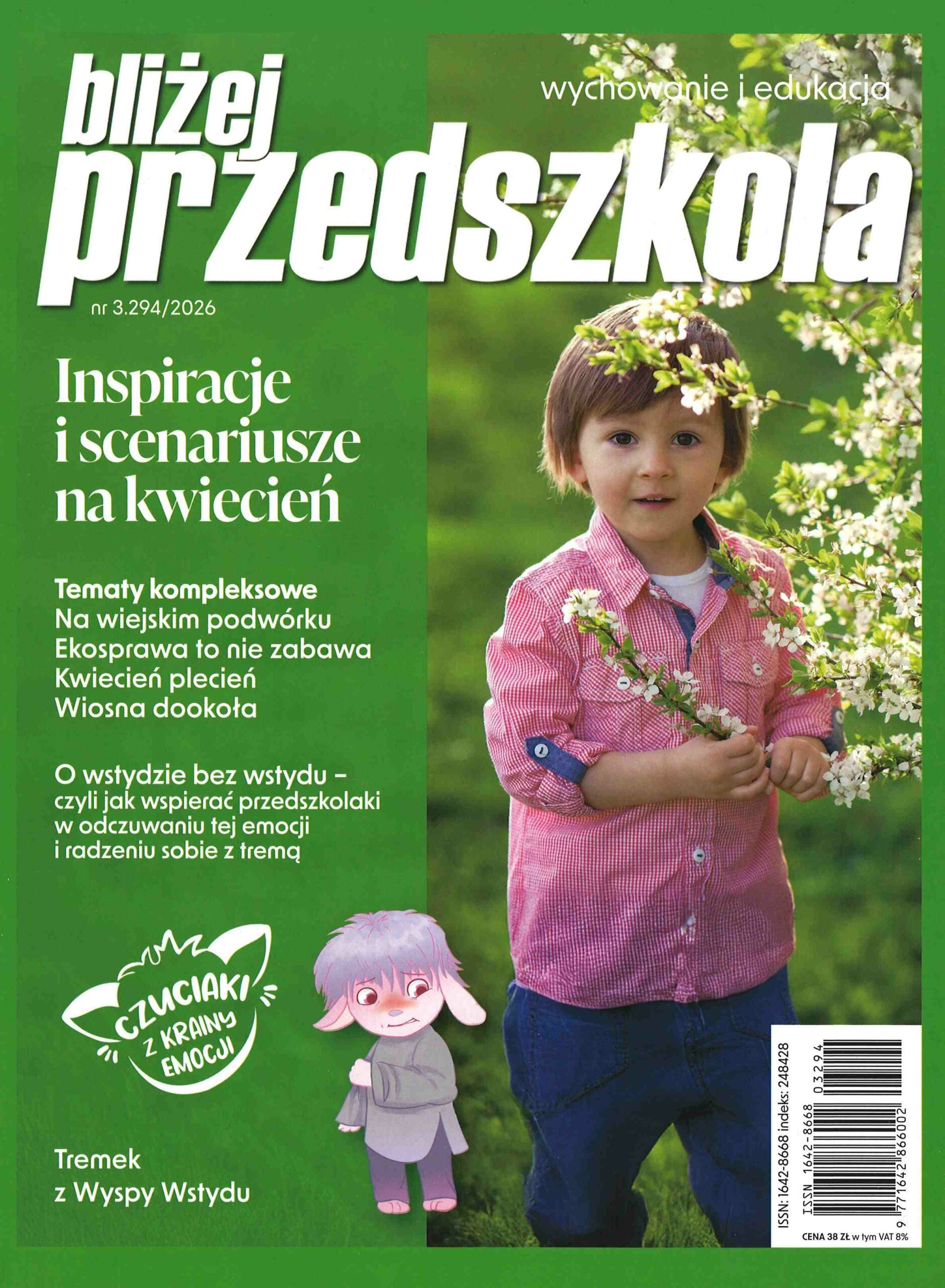 okładka czasopisma Bliżej Przedszkola nr 3 2026