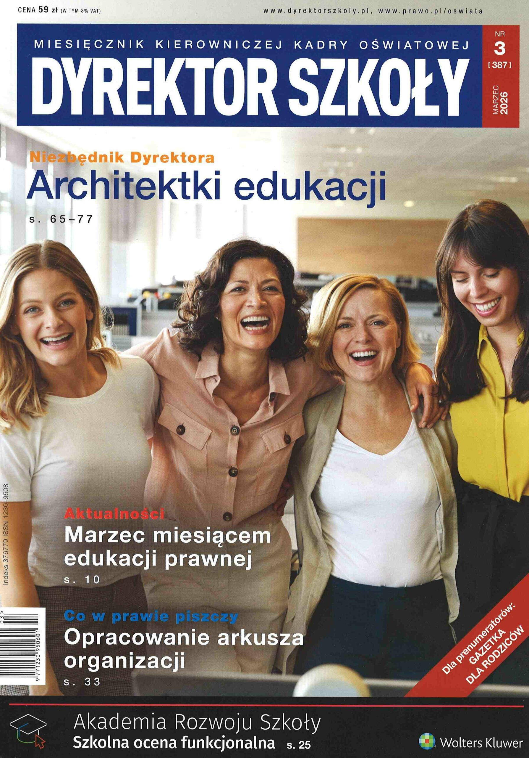 okładka czasopisma Dyrektor Szkoły nr 3/2026