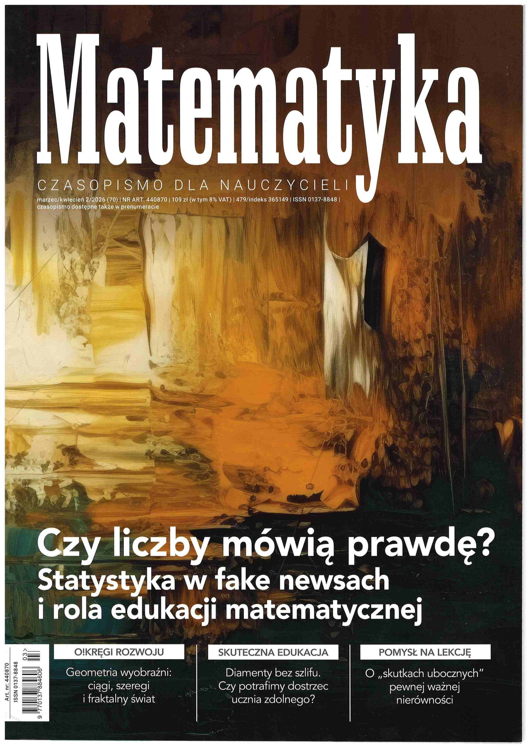 okładka czasopisma Matematyka nr 2/2026