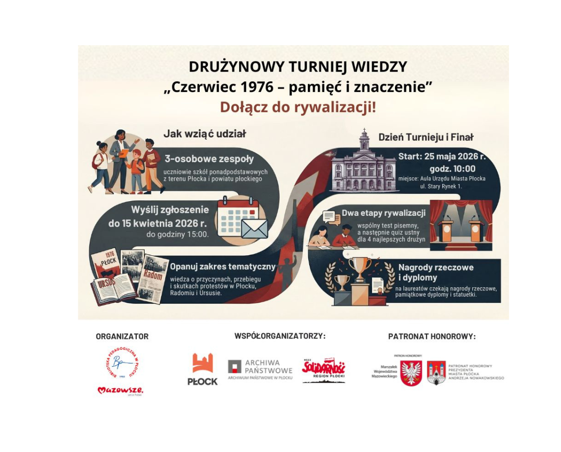 Drużynowy Turniej Wiedzy - "Czerwiec 1976 – pamięć i znacze…