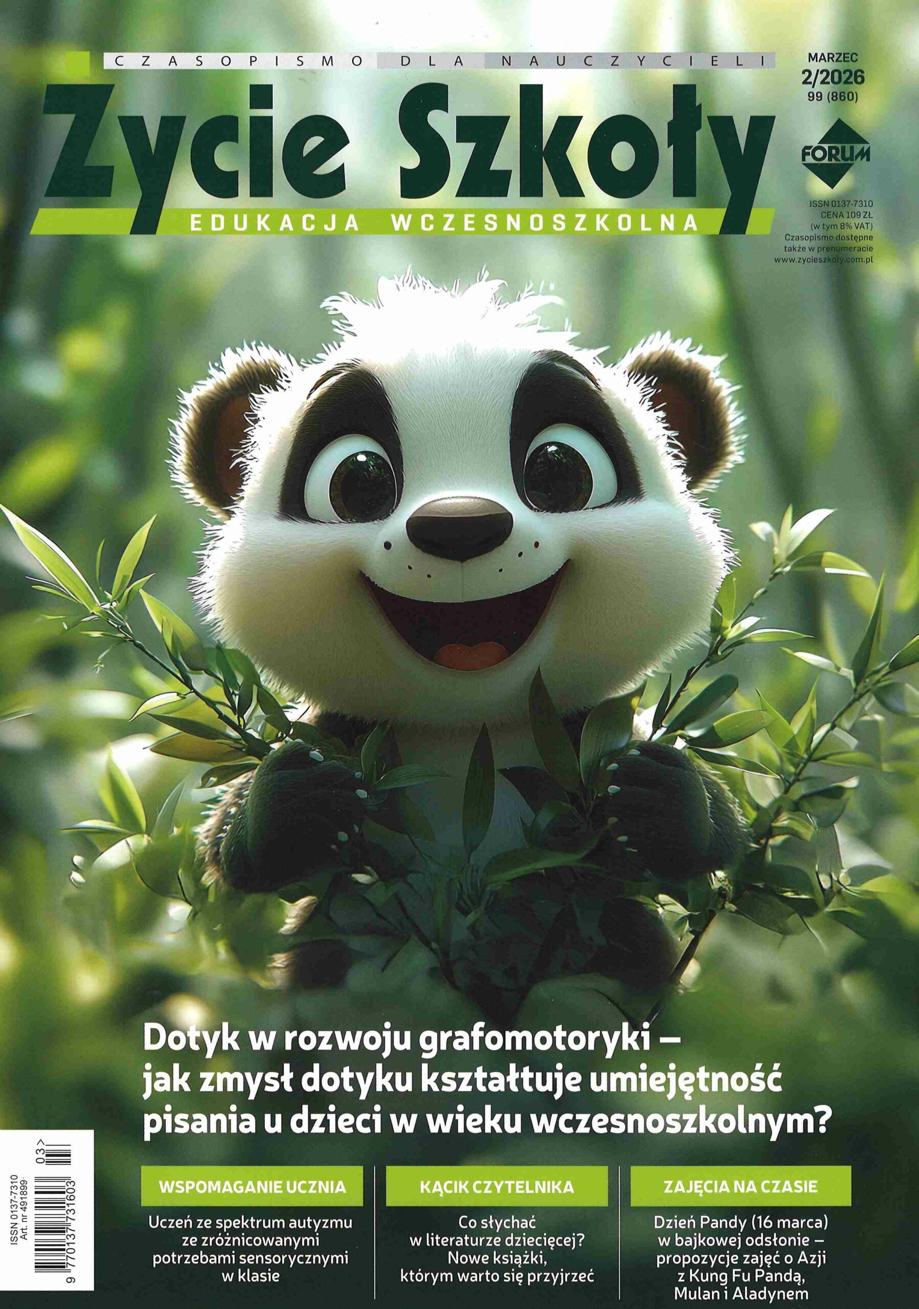 okładka czasopisma Życie Szkoły nr2/2026