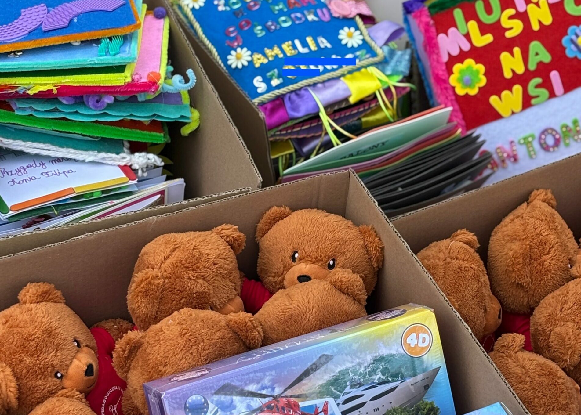 Książki sensoryczne - rozstrzygnięcie konkursu i wizyta w O…