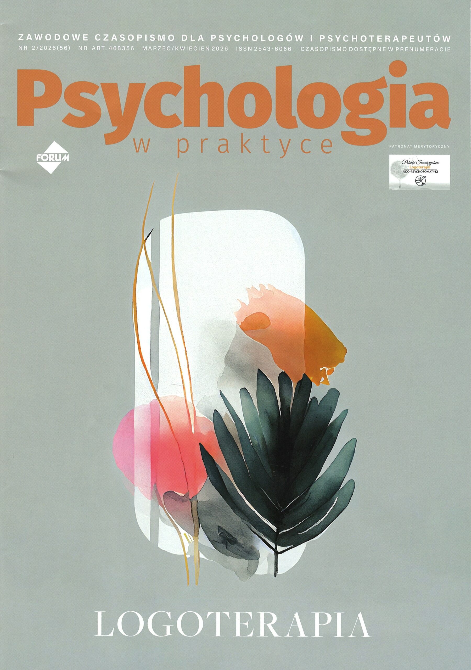 okładka czasopisma Psychologia w Praktyce nr 2/2026