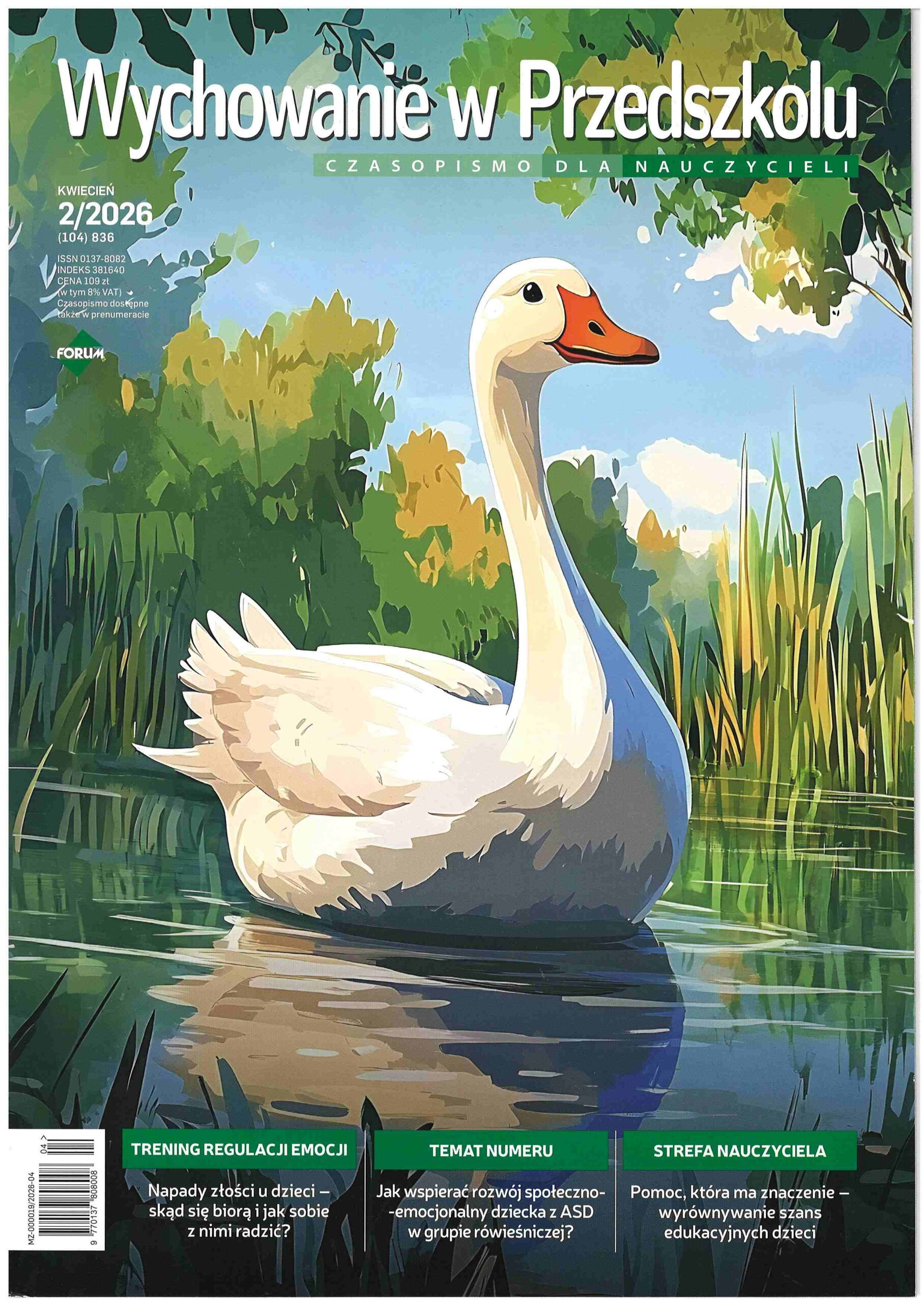 okładka czasopisma Wychowanie w Przedszkolu nr 2/2026