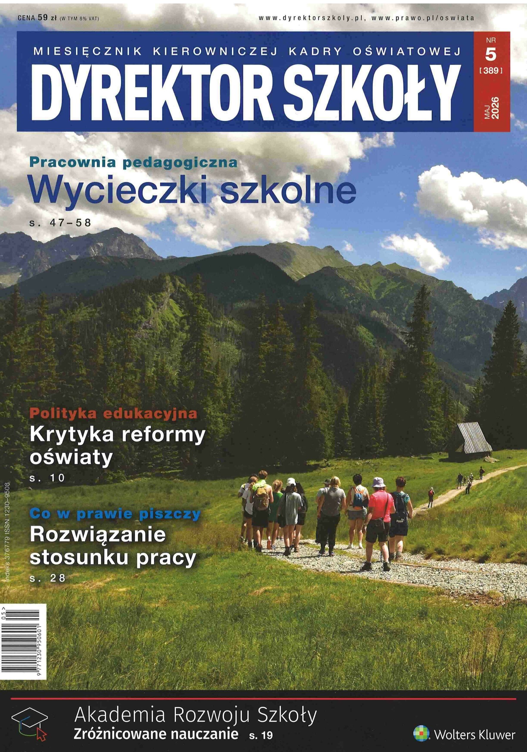 okładka czasopisma Dyrektor Szkoły nr 5/2026
