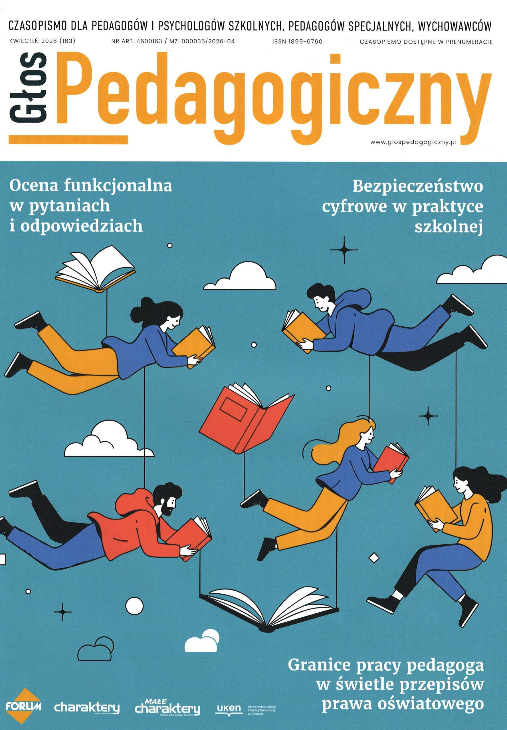 okładka czasopisma Głos Pedagogiczny nr kwiecień 2026