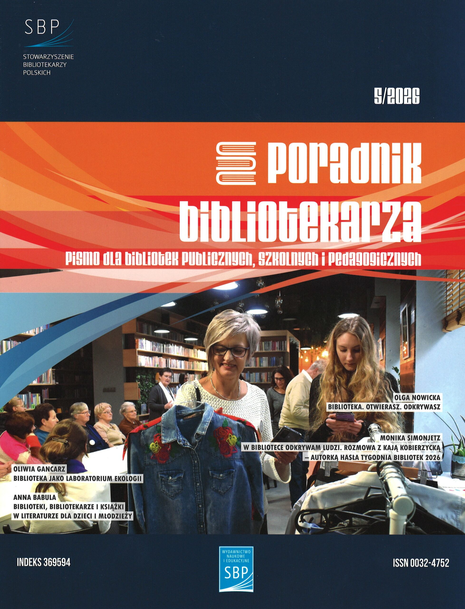 okładka czasopisma Poradnik Bibliotekarza nr 5/2026