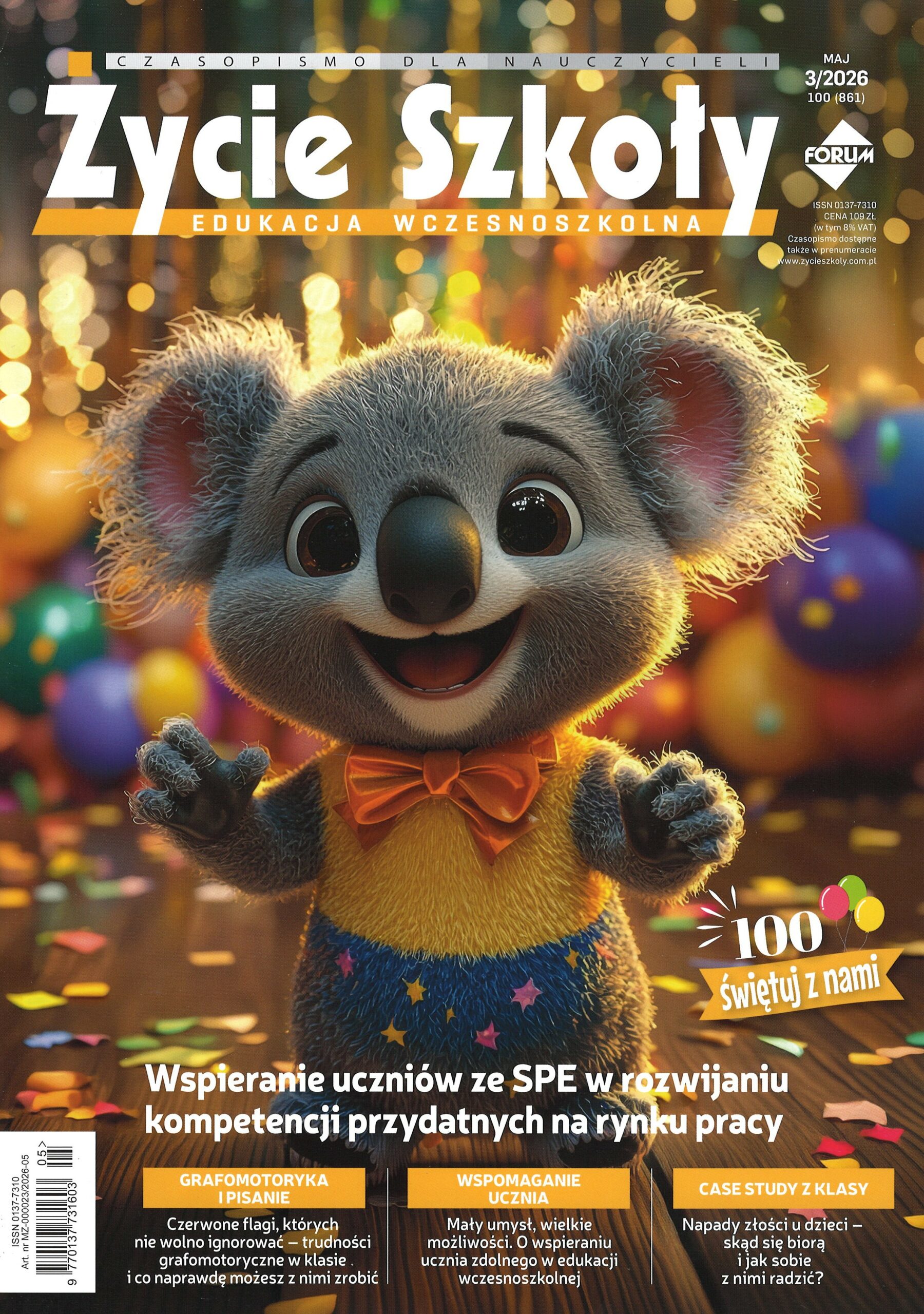 okładka czasopisma Życie Szkoły nr 3/2026