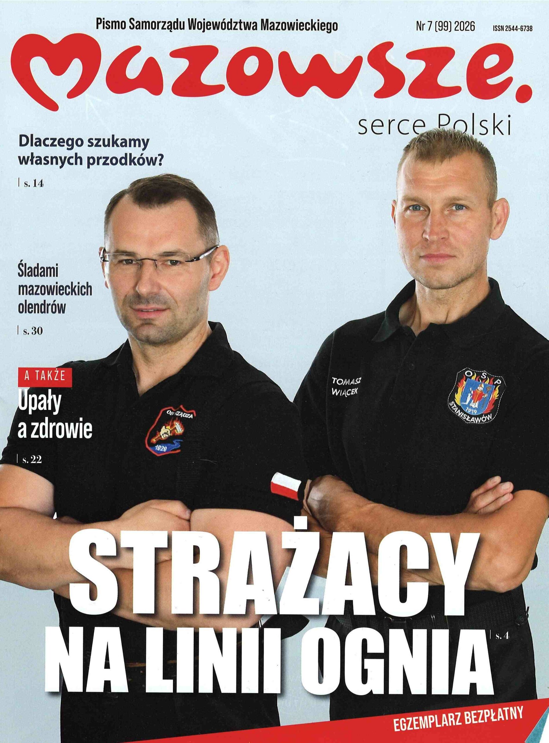 okładka czasopisma Mazowsze nr 7 2026