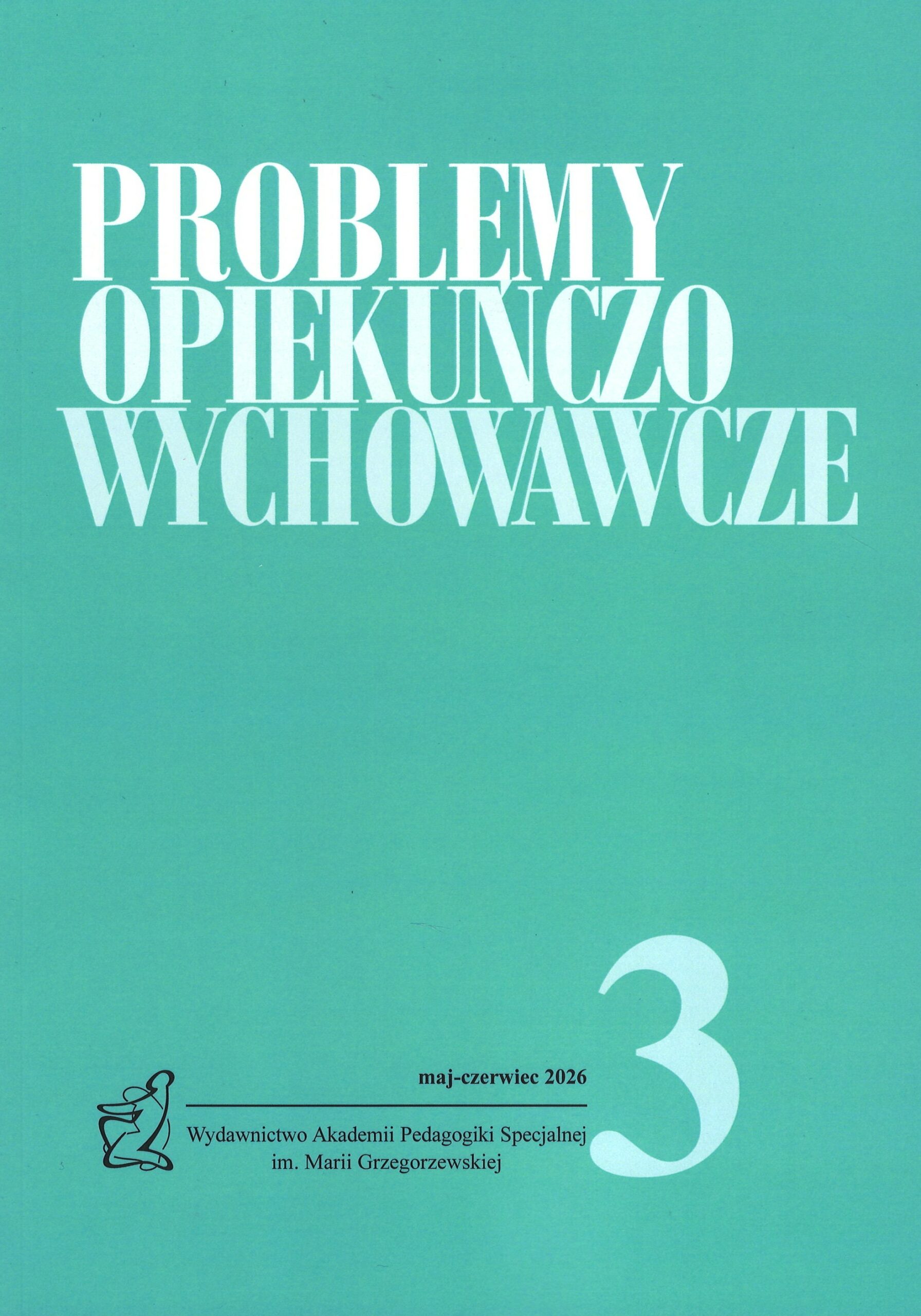 okładka czasopisma Problemy Opiekuńczo-Wychowawcze nr 3/2026