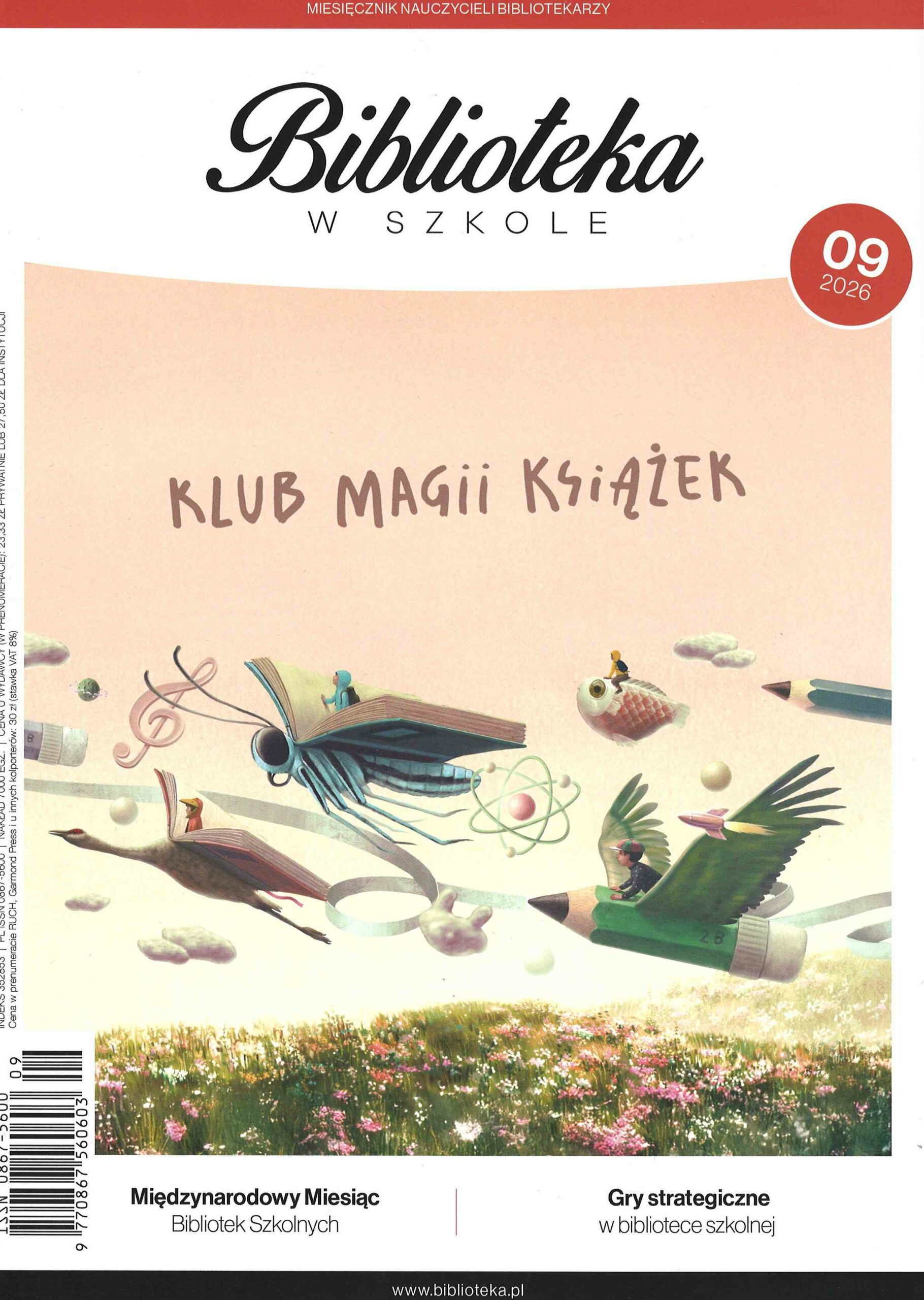 okładka czasopisma Biblioteka w Szkole nr 9 2026