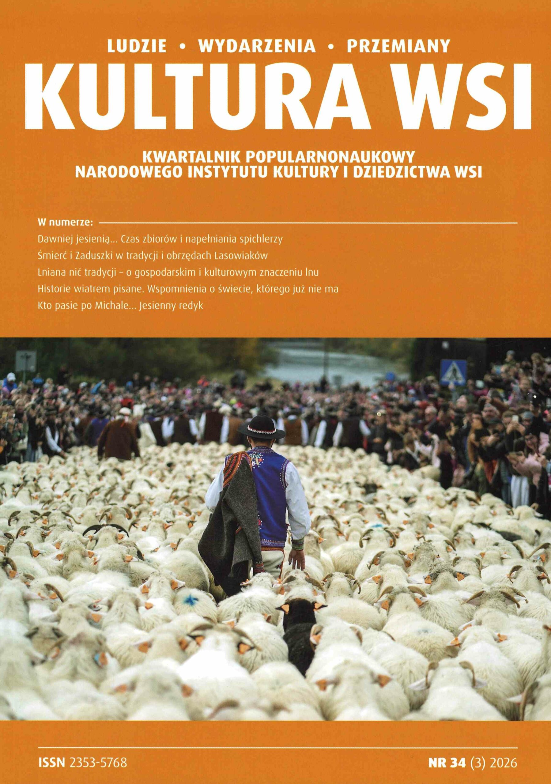 okładka czasopisma Kultura Wsi nr 3/2026