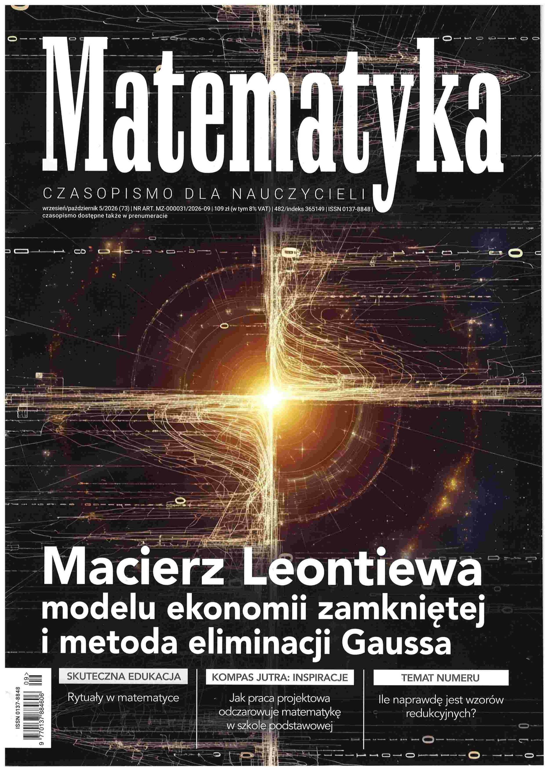 okładka czasopisma Matematyka nr 5/2026