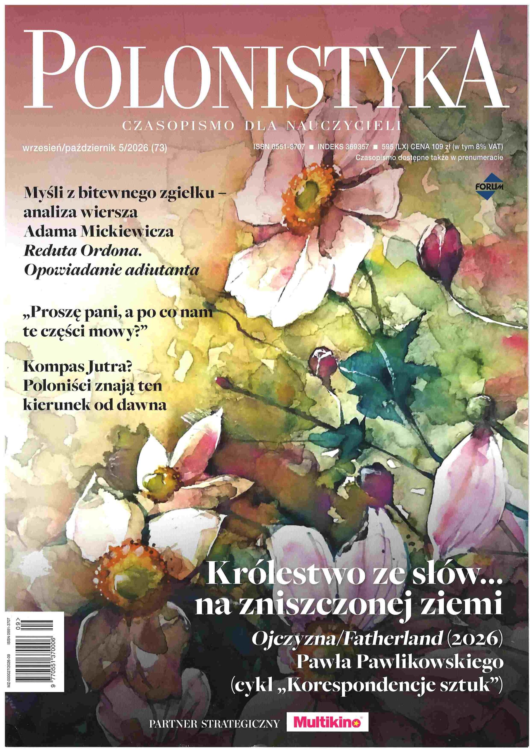okładka czasopisma Polonistyka nr 5 2026