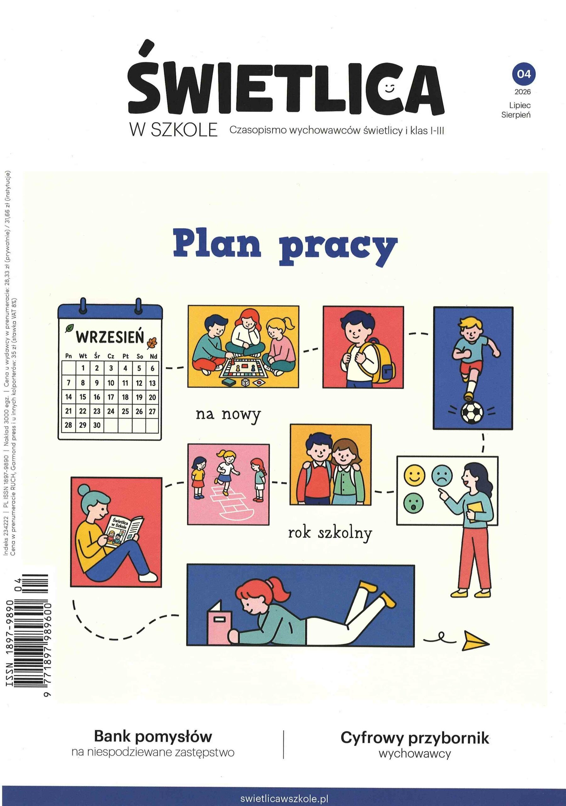 okładka czasopisma Świetlica w Szkole nr 4/2026