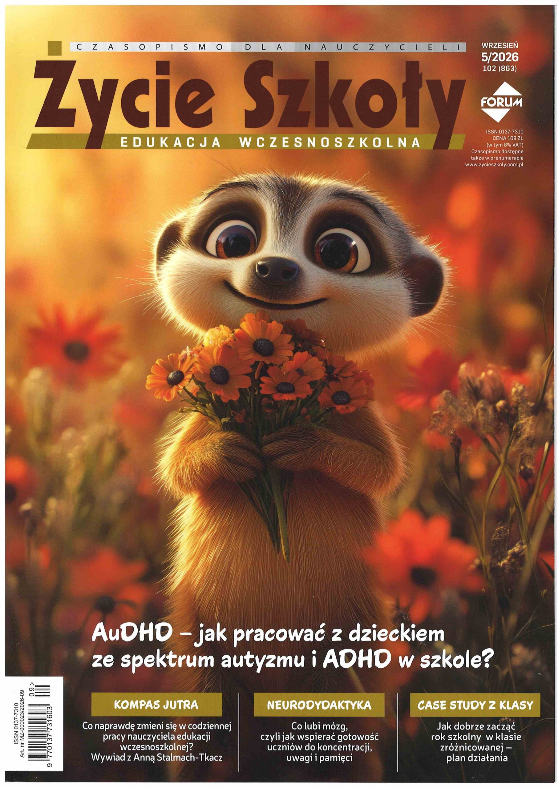 okładka czasopisma Życie Szkoły nr 5/2026