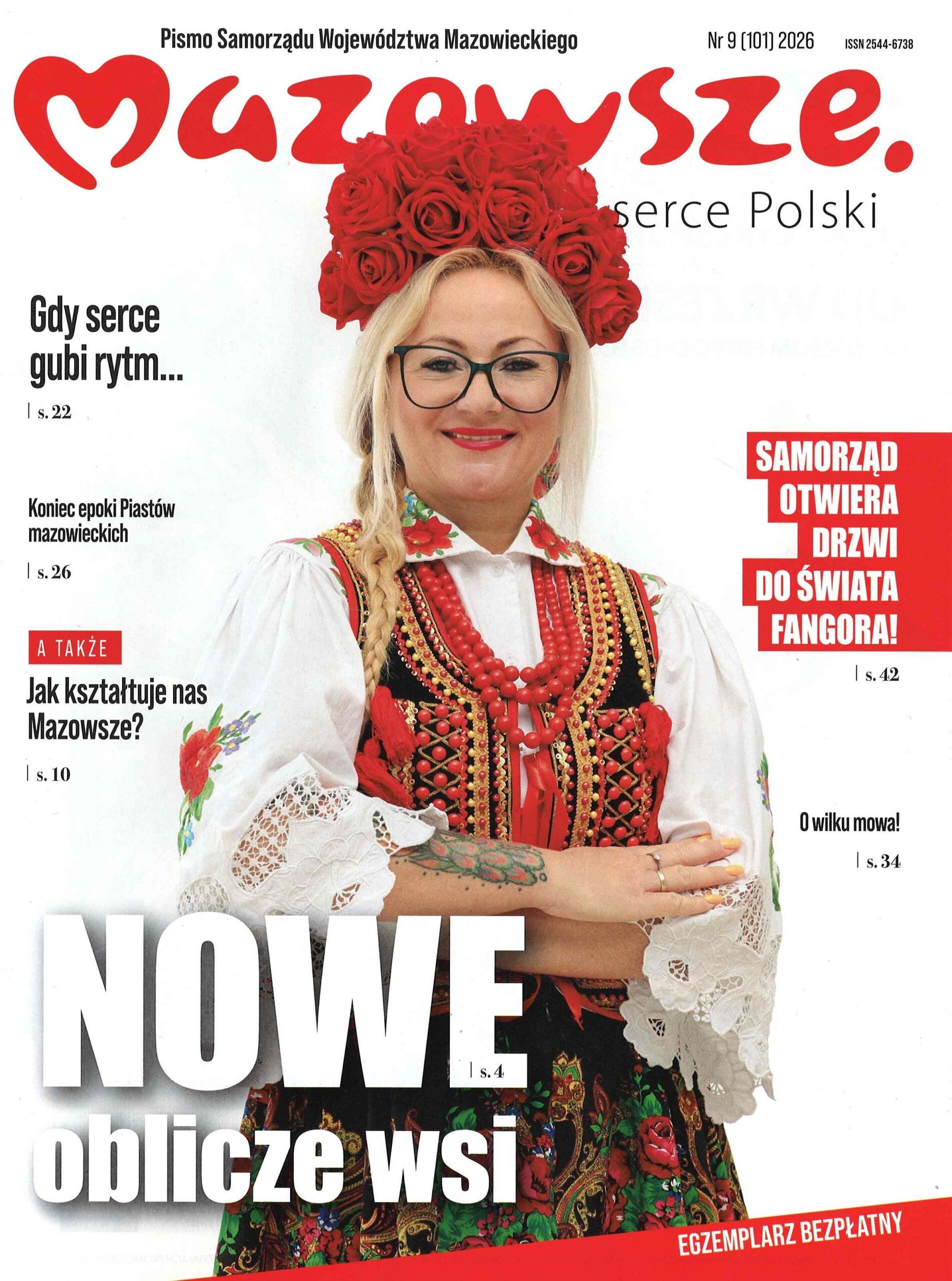 okładka czasopisma Mazowsze nr 9/2026