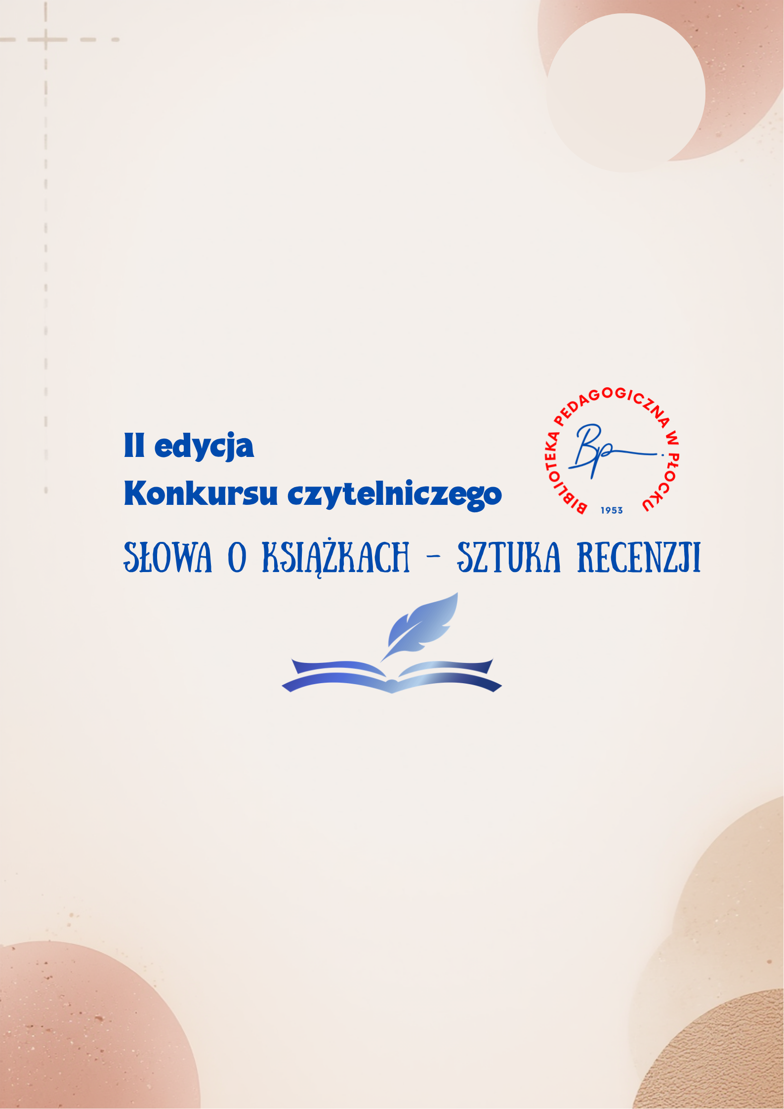 II edycja Konkursu „Słowa o książkach – sztuka recenzji”